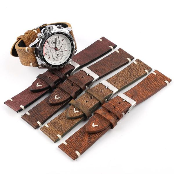 watch bands hand stitched vintage leather watchband 18mm 20mm 22mm 24mm distressed look strap irregular calfskin wristband, Black;brown
watch bands hand stitched vintage leather watchband 18mm 20mm 22mm 24mm distressed look strap irregular calfskin wristband, Black;brown