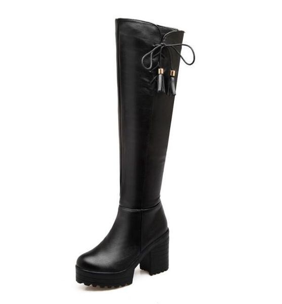 boots zapatos mujer fashion women pumps shoes woman platform chaussure femme winter chunky high heels knee byb16186, Black
boots zapatos mujer fashion women pumps shoes woman platform chaussure femme winter chunky high heels knee byb16186, Black