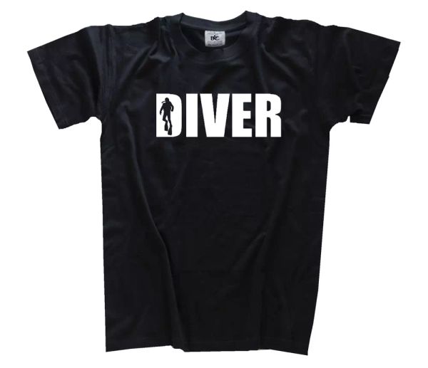 diver-lettering with logo diving fins scuba diving diver t-shirt s - 3xl, White;black
diver-lettering with logo diving fins scuba diving diver t-shirt s - 3xl, White;black