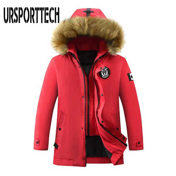 winter jacket men fur collar thicken warm waterproof parkas men hooded zipper fashion casual coats multiple pockets man jackets 210528, Black
winter jacket men fur collar thicken warm waterproof parkas men hooded zipper fashion casual coats multiple pockets man jackets 210528, Black