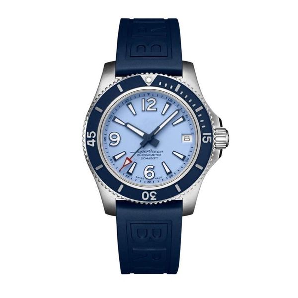 wristwatches superocean ceramic bezel black blue rubber stainless steel sapphire glass automatic mechanical movement watches, Slivery;brown
wristwatches superocean ceramic bezel black blue rubber stainless steel sapphire glass automatic mechanical movement watches, Slivery;brown