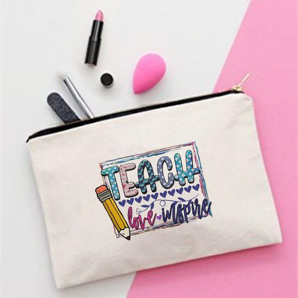 cosmetic bags & cases women teach love inspire printed make up bag fashion cosmetics organizer for travel colorful storage lady
cosmetic bags & cases women teach love inspire printed make up bag fashion cosmetics organizer for travel colorful storage lady