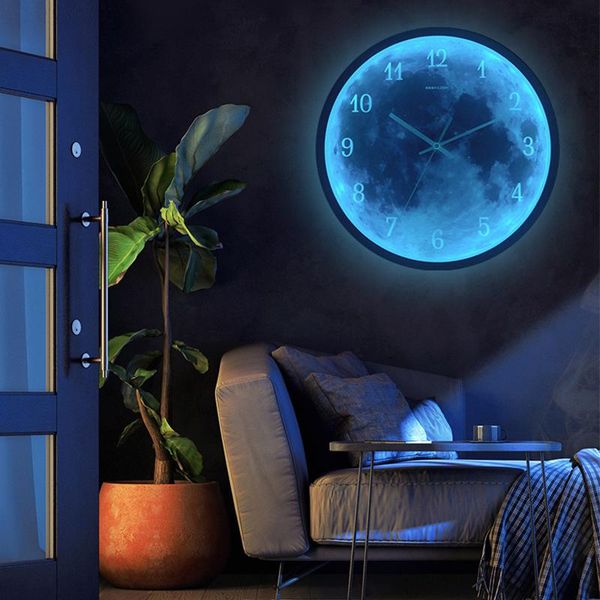 wall clocks 12 inch creativity luminous clock mute starry sky ticking moon northern europe home decoration living room
wall clocks 12 inch creativity luminous clock mute starry sky ticking moon northern europe home decoration living room