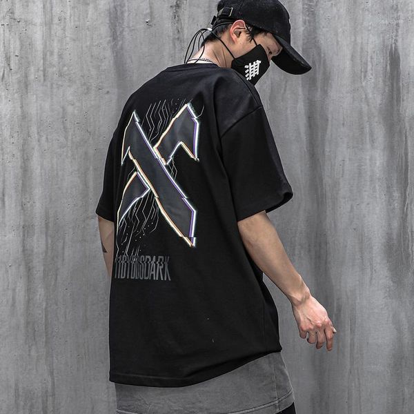 men's t-shirts men t-shirt 2021ss x print harajuku tshirts summer cotton loose short sleeve shirts techwear streetwear, White;black
men's t-shirts men t-shirt 2021ss x print harajuku tshirts summer cotton loose short sleeve shirts techwear streetwear, White;black