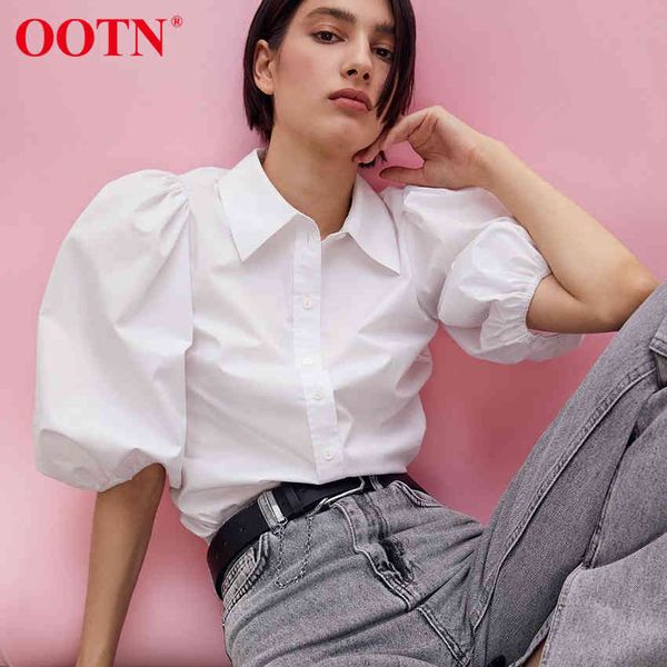 ootn summer puff sleeve ladies turn down collar office lady white women blouse short sleeve casual solid female shirt 210413
ootn summer puff sleeve ladies turn down collar office lady white women blouse short sleeve casual solid female shirt 210413