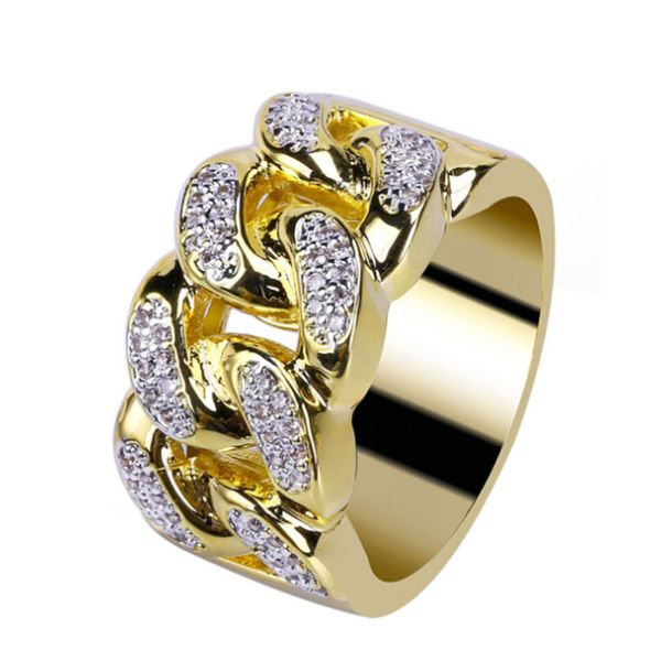 mens 18k gold 13mm cuba cz bling bling ring micro pave cubic zirconia simulated diamonds hip hop rings size#7-size#11, Golden;silver
mens 18k gold 13mm cuba cz bling bling ring micro pave cubic zirconia simulated diamonds hip hop rings size#7-size#11, Golden;silver