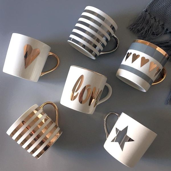 mugs porcelain heart star love stripes cups ceramic coffee tea kitchen drinkware personalized gold silver for wedding party
mugs porcelain heart star love stripes cups ceramic coffee tea kitchen drinkware personalized gold silver for wedding party