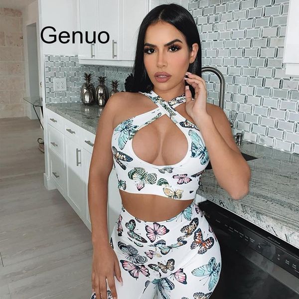 butterfly print 2 piece set women hollow out halter crop long pants summer outfits bodycon tracksuit sports women's tracksuits, Gray
butterfly print 2 piece set women hollow out halter crop long pants summer outfits bodycon tracksuit sports women's tracksuits, Gray