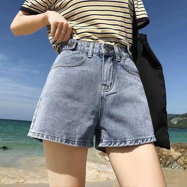 women's jeans light color high waist denim shorts summer 2021 loose a-line net red super wide leg pants, Blue
women's jeans light color high waist denim shorts summer 2021 loose a-line net red super wide leg pants, Blue