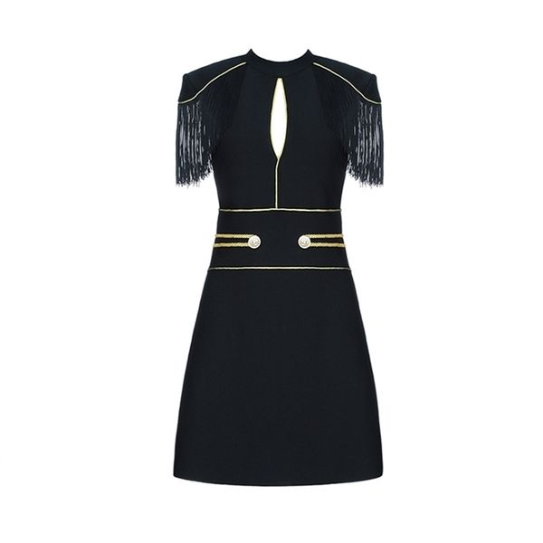 autumn women dress bandage clothing evening party celebrity tassel club elegant 210515, Black;gray
autumn women dress bandage clothing evening party celebrity tassel club elegant 210515, Black;gray