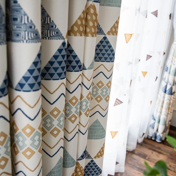 american style curtains for living dining roon bedroom geometric cotton-linen printed tulle window curtain & drapes
american style curtains for living dining roon bedroom geometric cotton-linen printed tulle window curtain & drapes