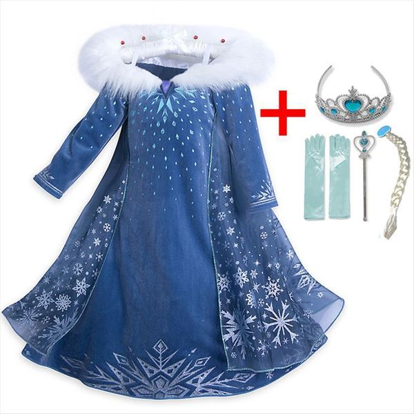 children girls christmas costume winter girl dress clothes kids princess for birthday party wear, Red;yellow
children girls christmas costume winter girl dress clothes kids princess for birthday party wear, Red;yellow