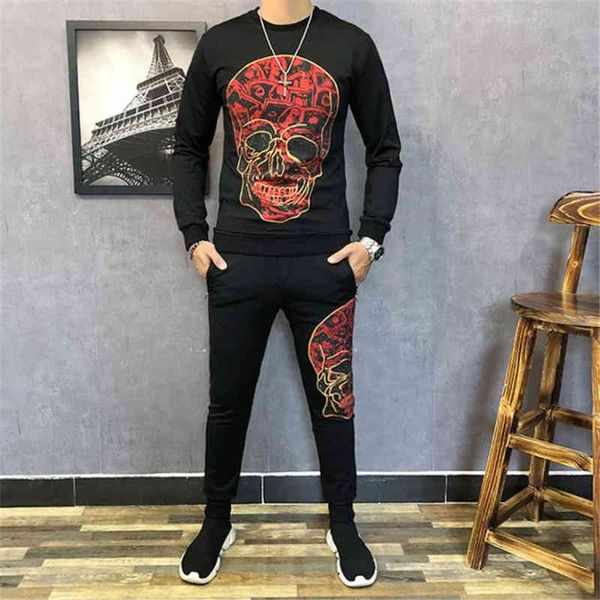 tracksuits two pieces set fashion hoodies sportswear tracksuit hoodie autumn men brand clothes hoodies+pants sets drilling, Gray
tracksuits two pieces set fashion hoodies sportswear tracksuit hoodie autumn men brand clothes hoodies+pants sets drilling, Gray
