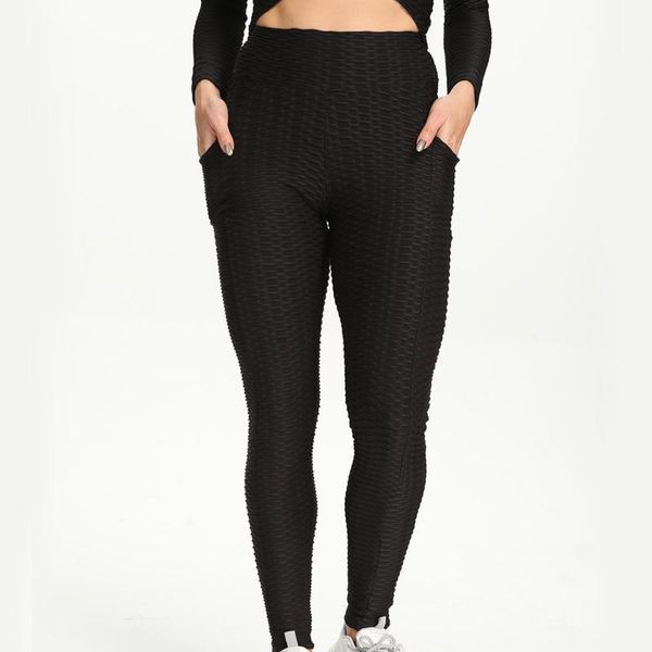 anti-cellulite pocket leggings women workout high waist push up legging running fitness gym jeggings pants clothing women's, Black
anti-cellulite pocket leggings women workout high waist push up legging running fitness gym jeggings pants clothing women's, Black