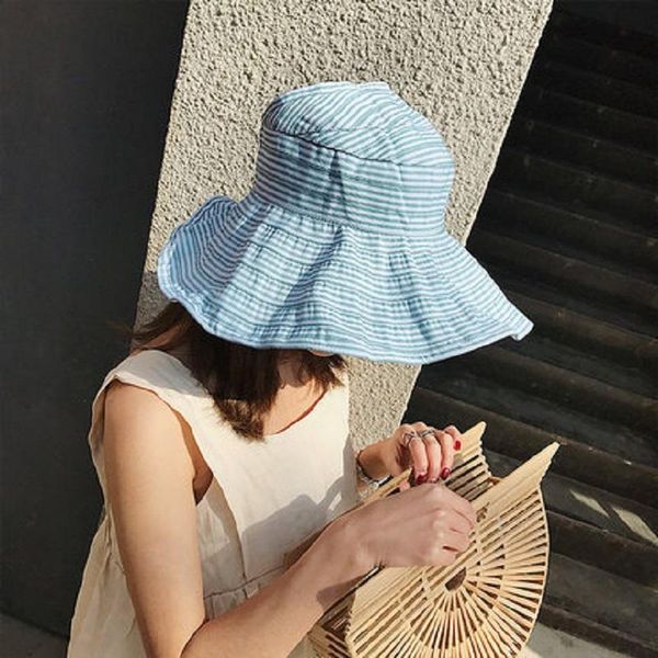 wide brim hats women's cap summer straw big sun uv protection panama floppy beach ladies caps, Blue;gray
wide brim hats women's cap summer straw big sun uv protection panama floppy beach ladies caps, Blue;gray
