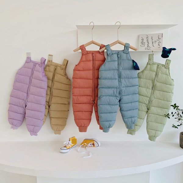 jumpsuits fashion children down cotton loose overalls buttons plus zipper suspender trousers kids autumn winter solid windproof warm pants, Blue
jumpsuits fashion children down cotton loose overalls buttons plus zipper suspender trousers kids autumn winter solid windproof warm pants, Blue