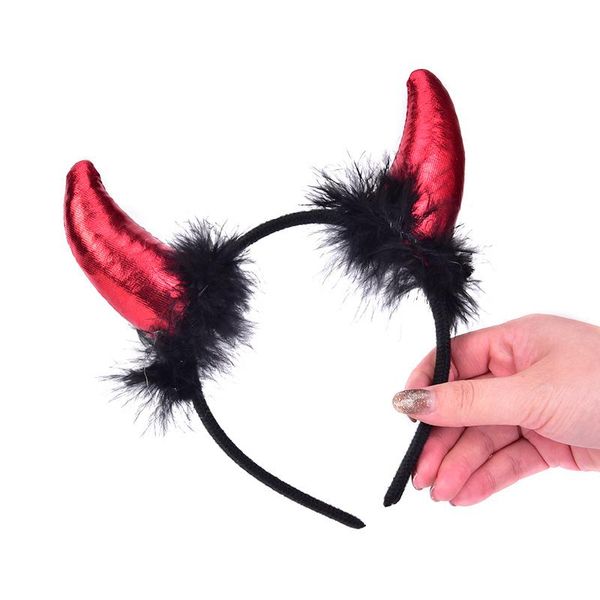 children kid demon red ox horn hair hoop cloth wrapped elastic headband halloween christmas party costume cosplay headwear accessories, Slivery;white
children kid demon red ox horn hair hoop cloth wrapped elastic headband halloween christmas party costume cosplay headwear accessories, Slivery;white