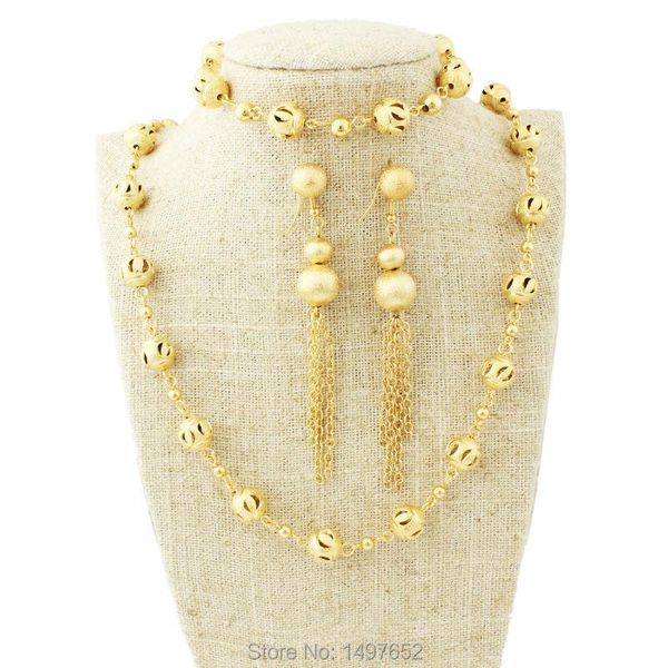 earrings & necklace gold bead necklace/earrings/bracelet . color fashion jewelry for women trendy set, Silver
earrings & necklace gold bead necklace/earrings/bracelet . color fashion jewelry for women trendy set, Silver