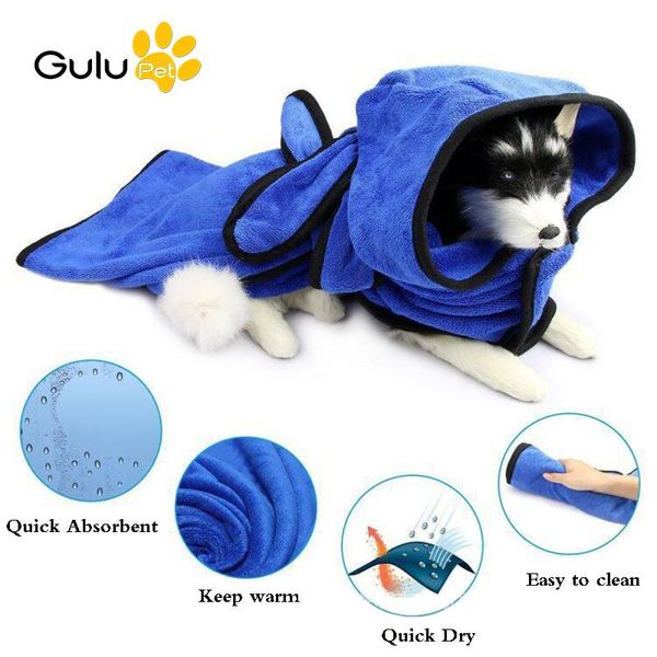 dog apparel pet towel quick dry bathrobe microfiber warm clothes bath grooming absorbent
dog apparel pet towel quick dry bathrobe microfiber warm clothes bath grooming absorbent