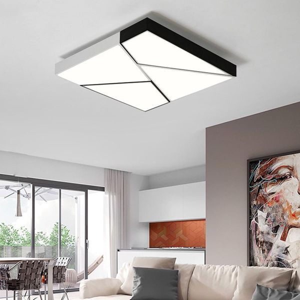 ceiling lights geometry modern home remote control led light house indoor lighting bedroom square lamp living room 48w
ceiling lights geometry modern home remote control led light house indoor lighting bedroom square lamp living room 48w