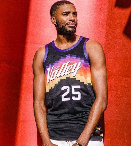 men devin booker mikal bridges deandre ayton black city the valley 2020 21 basketball jersey, Black;red
men devin booker mikal bridges deandre ayton black city the valley 2020 21 basketball jersey, Black;red