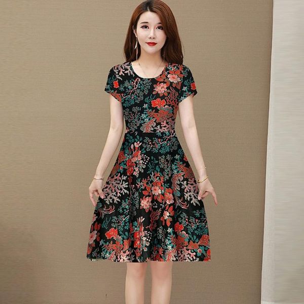 men's jackets floral print chiffon women dress short sleeve a-line elegant dresses female s-xxl o-neck red summer 2021, Black;brown
men's jackets floral print chiffon women dress short sleeve a-line elegant dresses female s-xxl o-neck red summer 2021, Black;brown