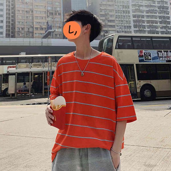 cotton summer striped t shirt casual men's fashion short-sleeved t-shirt men streetwear loose tshirt mens, White;black
cotton summer striped t shirt casual men's fashion short-sleeved t-shirt men streetwear loose tshirt mens, White;black
