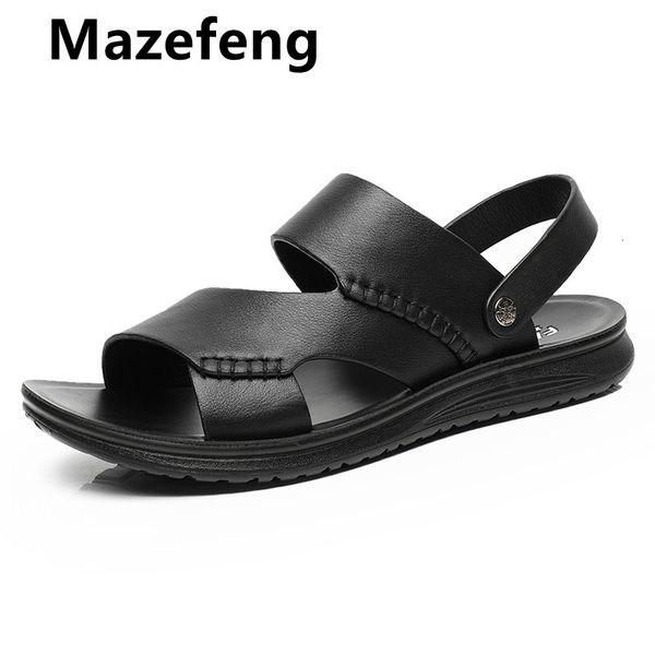 sandals big size 44 men leather summer classic shoes slippers soft roman comfortable outdoor walking footwear 6prm, Black
sandals big size 44 men leather summer classic shoes slippers soft roman comfortable outdoor walking footwear 6prm, Black