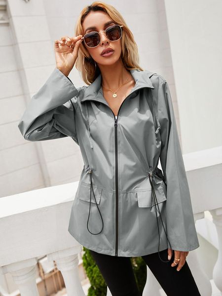 women's jackets autumn winter solid color jacket women hooded zipper waterproof outdoor sport mountaineering clothes coat, Black;brown
women's jackets autumn winter solid color jacket women hooded zipper waterproof outdoor sport mountaineering clothes coat, Black;brown