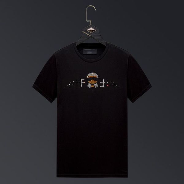 men's t-shirts plus size 2021 summer character rhinestones t shirts men streetwear fashion slim mercerized cotton o neck short sleeve t, White;black
men's t-shirts plus size 2021 summer character rhinestones t shirts men streetwear fashion slim mercerized cotton o neck short sleeve t, White;black