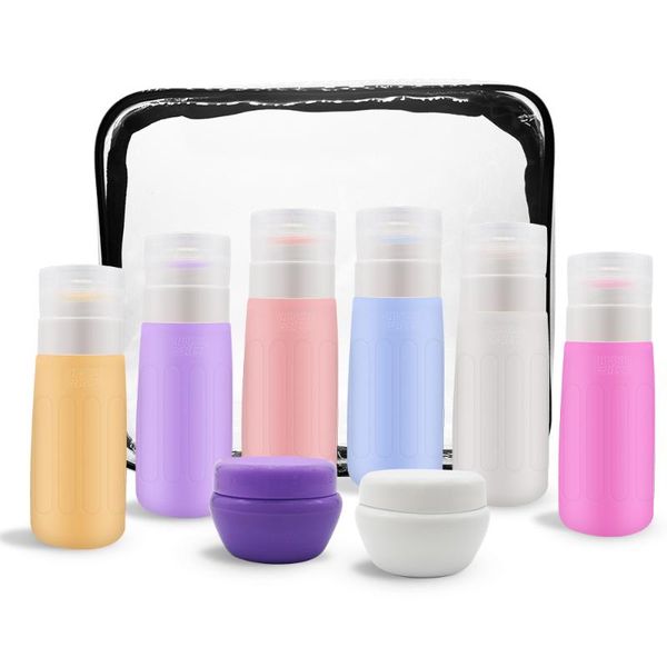 8pcs travel portable mini refillable bottles silicone empty cosmetic face cream lotion bottle shampoo container package liquid soap dispense
8pcs travel portable mini refillable bottles silicone empty cosmetic face cream lotion bottle shampoo container package liquid soap dispense