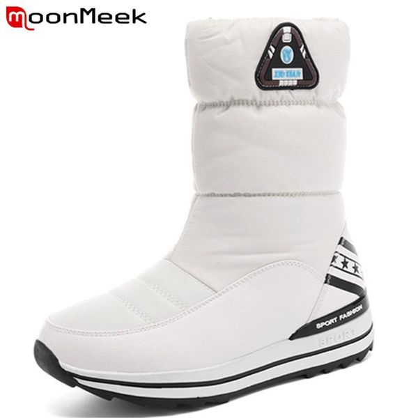 boots moonmeek 2022 arrival ankle slip on with fur ladies shoes comfortable snow lady women winter, Black
boots moonmeek 2022 arrival ankle slip on with fur ladies shoes comfortable snow lady women winter, Black