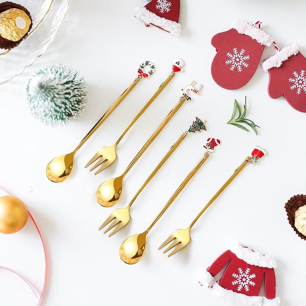 disposable dinnerware xmas metal tableware coffee spoons fork 5pcs for home kitchen ornaments year 2022 gifts christmas decorations
disposable dinnerware xmas metal tableware coffee spoons fork 5pcs for home kitchen ornaments year 2022 gifts christmas decorations