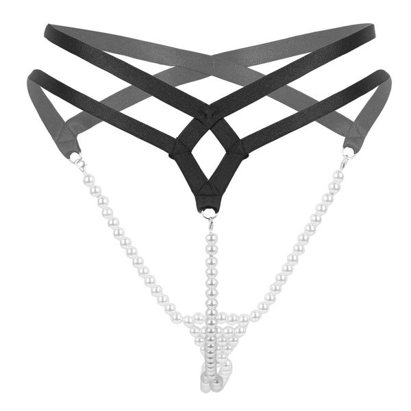 womens ladies erotic micro panties open crotch t-back g-string thong underwear sissy porno pearls beading massage bikini briefs, Black;white
womens ladies erotic micro panties open crotch t-back g-string thong underwear sissy porno pearls beading massage bikini briefs, Black;white