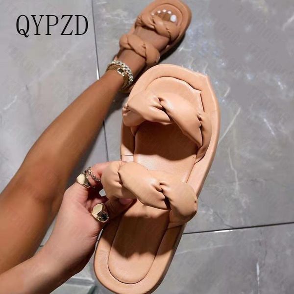 slippers summer women shoes fashion pu braided chunky platform sandal ladies flip flops casual beach female slides desiger, Black
slippers summer women shoes fashion pu braided chunky platform sandal ladies flip flops casual beach female slides desiger, Black