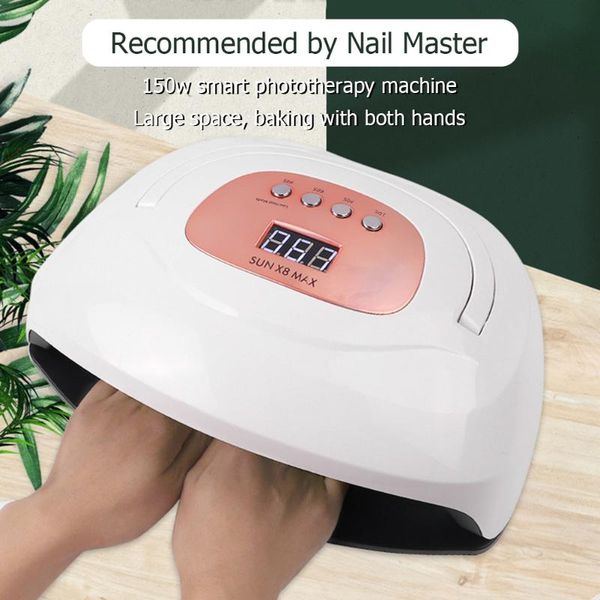 nail dryers 150w double light dryer practical uv manicure lamp led potherapy machine art tool
nail dryers 150w double light dryer practical uv manicure lamp led potherapy machine art tool