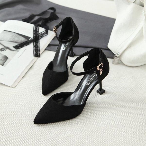 dress shoes 2021 fashion women's single concise elegant high-heeled high heels pointed stiletto u14-70, Black
dress shoes 2021 fashion women's single concise elegant high-heeled high heels pointed stiletto u14-70, Black