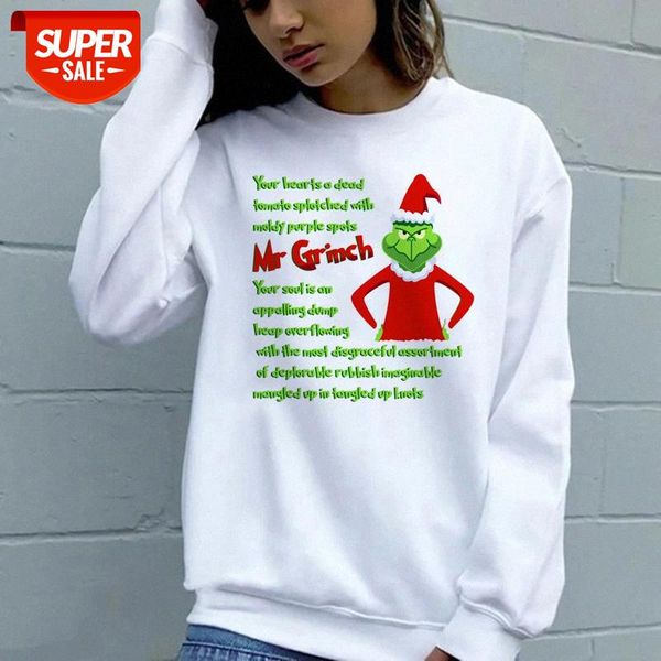 zn38352 women's the grinch green hair monster round neck sweater christmas gift print long sleeve #yf3l, Black
zn38352 women's the grinch green hair monster round neck sweater christmas gift print long sleeve #yf3l, Black