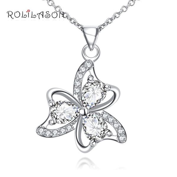 pendant necklaces rolilason flower plants special gift cubic zirconia white crystal fashion silver necklace jewelry lns669
pendant necklaces rolilason flower plants special gift cubic zirconia white crystal fashion silver necklace jewelry lns669