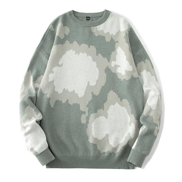 men's sweaters mens casual cartoon cloud pattern round neck long sleeve men autumn winter pullovers loose sweater couple, White;black
men's sweaters mens casual cartoon cloud pattern round neck long sleeve men autumn winter pullovers loose sweater couple, White;black
