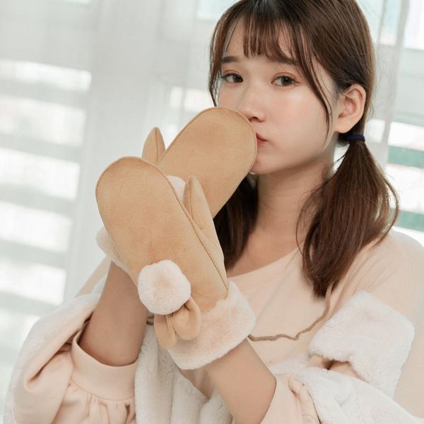 fingerless gloves 2021 ly design women' cute winter warm suede mittens women wool, Blue;gray
fingerless gloves 2021 ly design women' cute winter warm suede mittens women wool, Blue;gray