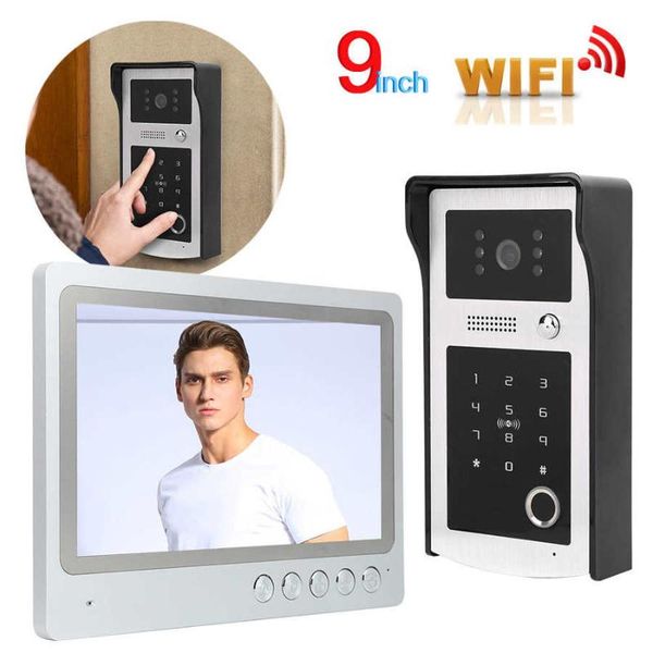 doorbells 9in tft lcd doorbell wifi villa video door phone fingerprint ic card ip65 night vision remote intercom ac100v-240v
doorbells 9in tft lcd doorbell wifi villa video door phone fingerprint ic card ip65 night vision remote intercom ac100v-240v
