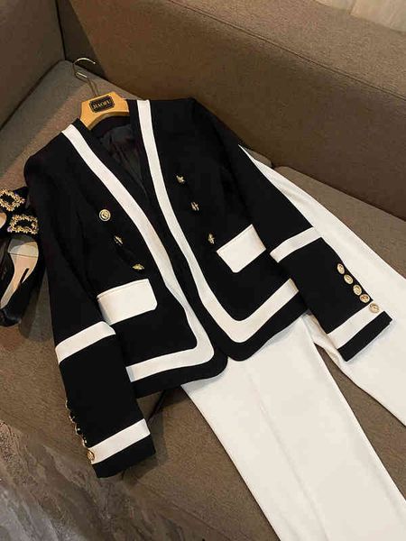 women's suits & blazers june lips dusty pink purple green blue nude black white red orange double breasted blazer fashion jacket cqxv, White;black
women's suits & blazers june lips dusty pink purple green blue nude black white red orange double breasted blazer fashion jacket cqxv, White;black