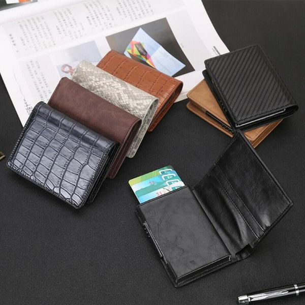 wallets casual men's leather solid luxury bifold id card holder short purse wallet billfold business male slim clutch, Red;black
wallets casual men's leather solid luxury bifold id card holder short purse wallet billfold business male slim clutch, Red;black