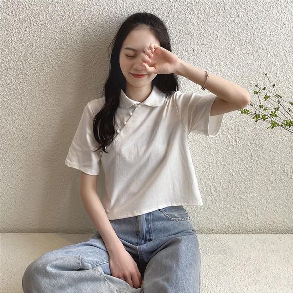 ethnic clothing black cheongsam 2021 asian streetwear t shirt crop for teens chinese style women gothic femme 31148, Red
ethnic clothing black cheongsam 2021 asian streetwear t shirt crop for teens chinese style women gothic femme 31148, Red