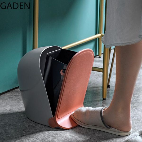 waste bins foot-on trash can household with lid toilet kitchen bathroom living room creative foot-type paper basket narrow
waste bins foot-on trash can household with lid toilet kitchen bathroom living room creative foot-type paper basket narrow