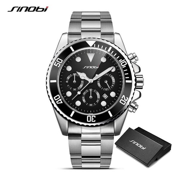 wristwatches sinobi 2021 luxury business men's watch waterproof date clock male stainless watches man quartz wrist relogio masculino, Slivery;brown
wristwatches sinobi 2021 luxury business men's watch waterproof date clock male stainless watches man quartz wrist relogio masculino, Slivery;brown