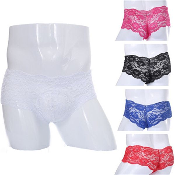 mens lace panties fashion trend low waist nightclub stage show casual underwear designer male gay breathable erotic lingerie underpants, Black;white
mens lace panties fashion trend low waist nightclub stage show casual underwear designer male gay breathable erotic lingerie underpants, Black;white