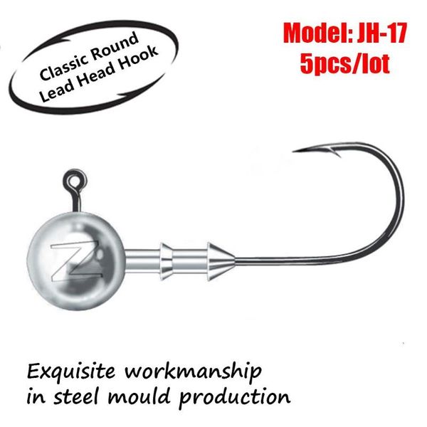 fishing hooks glorystar 5pcs/lot lead head hook jh-17 jig softbait grub worm lure tackle
fishing hooks glorystar 5pcs/lot lead head hook jh-17 jig softbait grub worm lure tackle