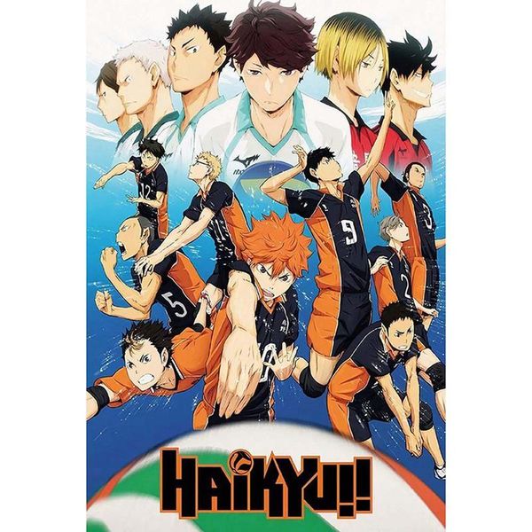 paintings 1pc japan anime haikyuu volleyball boy cartoon silk poster modular painting posters wall decoration
paintings 1pc japan anime haikyuu volleyball boy cartoon silk poster modular painting posters wall decoration